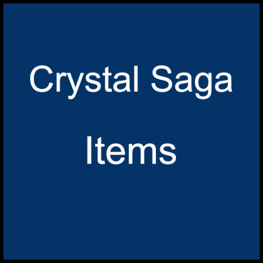 [Crystal Saga]  Items  (Contact me to select servers, items, quantities, prices, etc)