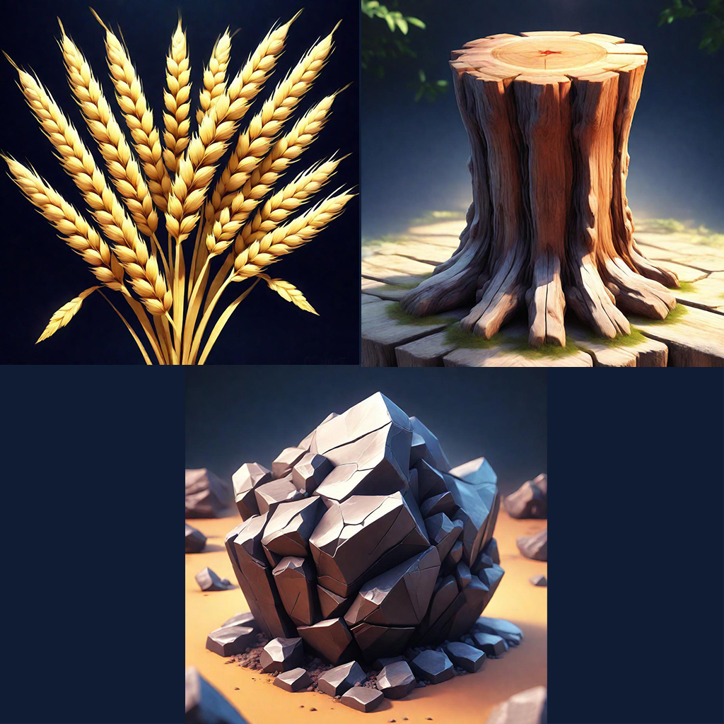 KOA SOLAR-All Kingdom: 8000M Food +8000M Wood +560M lron